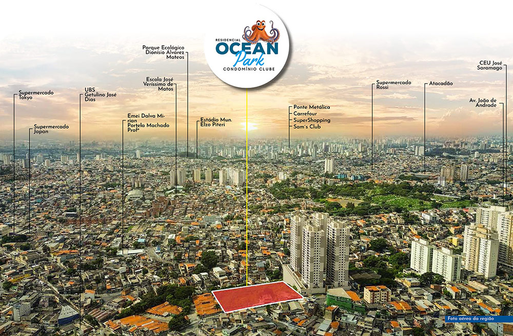 Vista Aérea Ocean Park Osasco Mobile